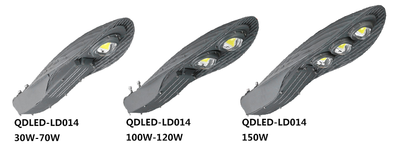 QDLED-LD014網球拍集成LED路燈頭系列燈體圖片實物拍照