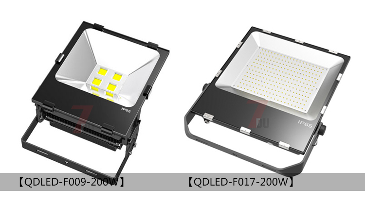 足功率工程款寬光束200WLED泛光燈系列展示1